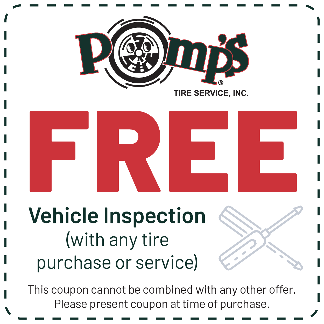 Free Vehicle Inspection Coupon